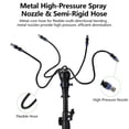 thumbnail image 4 of Tanbaby Standing Misters with 4Gal Tank, 10000mAh Portable Mist Cooling System for Outside Patio, 4FT Adjustable Height for Outdoor BBQ, Beach, Pool, Sprinkler, Camping, 4 of 13