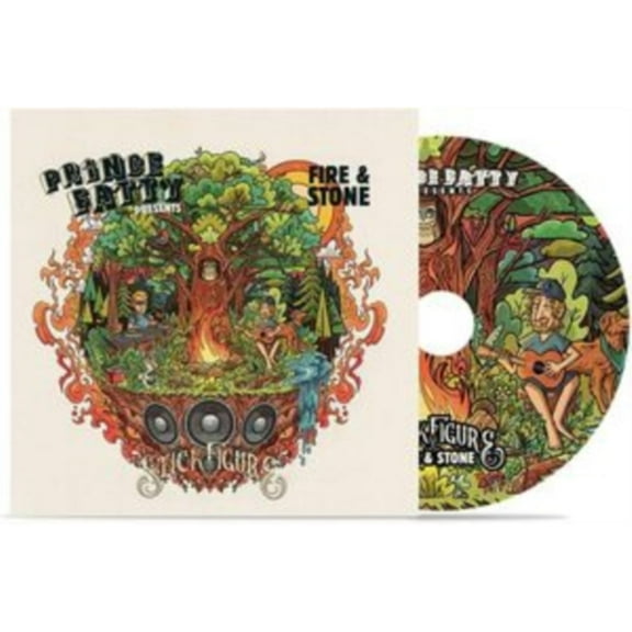 Stick Figure X Prince Fatty - Fire & Stone [CD]