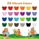 thumbnail image 5 of Lápices de colores JUPITEARTH de 24 colores para niños de 1 a 3 años y niños de 4 a 8 años, 5 of 9