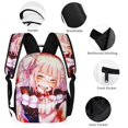 thumbnail image 3 of My Hero Backpack Academia Mha 17 Inch 3 Piece Set with Insulated Lunch Bag and Pencil Case, Bookbag Laptop Backpack Cartoon Durable Lightweight Casual Backpack, 3 of 8