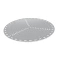 thumbnail image 1 of Outil de Centrage Rond, Boussole Ronde Polyvalente pour Tourner le Bois, 1 of 7