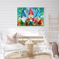 thumbnail image 3 of Cuadros Decorativos Gnomos hechos a mano completo redondo taladro diamante pintura arte hogar pared decoración Ehuebsd  Nuevos Originales, 3 of 7