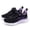 Black, variant on Kids Athletic Mesh Sneakers Lightweight Lace-up Performance Running Shoes Pink 31
