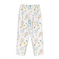 thumbnail image 3 of Lsque Cute Tennis Rackets Print Women's Pajama Pants, Lounge Pant - Comfortable Home Wear,Elastic Waistband, Stylish Design-X-Large, 3 of 9