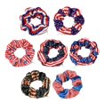 thumbnail image 1 of 7 piezas de coleteros para el cabello, para el cabello, lazos elásticos, cuerdas, accesorios para el cabello para mujeres, para Navidad, Año Nue Soledad scrunchies para el cabello de las mujeres, 1 of 10