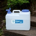 thumbnail image 4 of Contenedor de agua con portabotellas de agua de grifo Cubo de agua para acampar 15L, 4 of 9
