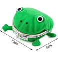 thumbnail image 3 of Frog Wallet Green Frog Coin Bag Cartoon Mini Coin Wallet Coin Credit Card Key Earphone Lipstick 10 * 8cm, 3 of 5