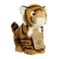 thumbnail image 2 of Aurora - Small Orange Eco Nation - 8" Bengal Tiger - Responsibly Made Stuffed Animal, 2 of 7