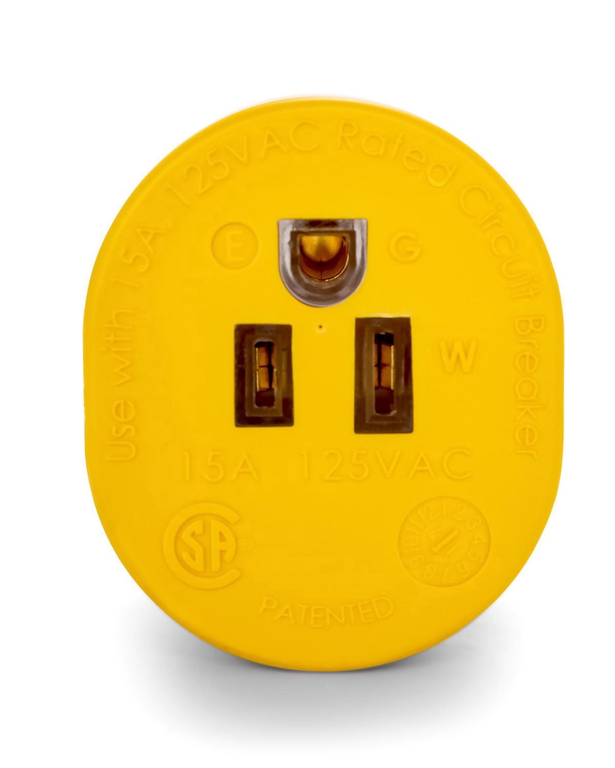 Camco Adaptateur électrique pour caravane - 30AM/15AF (55235)