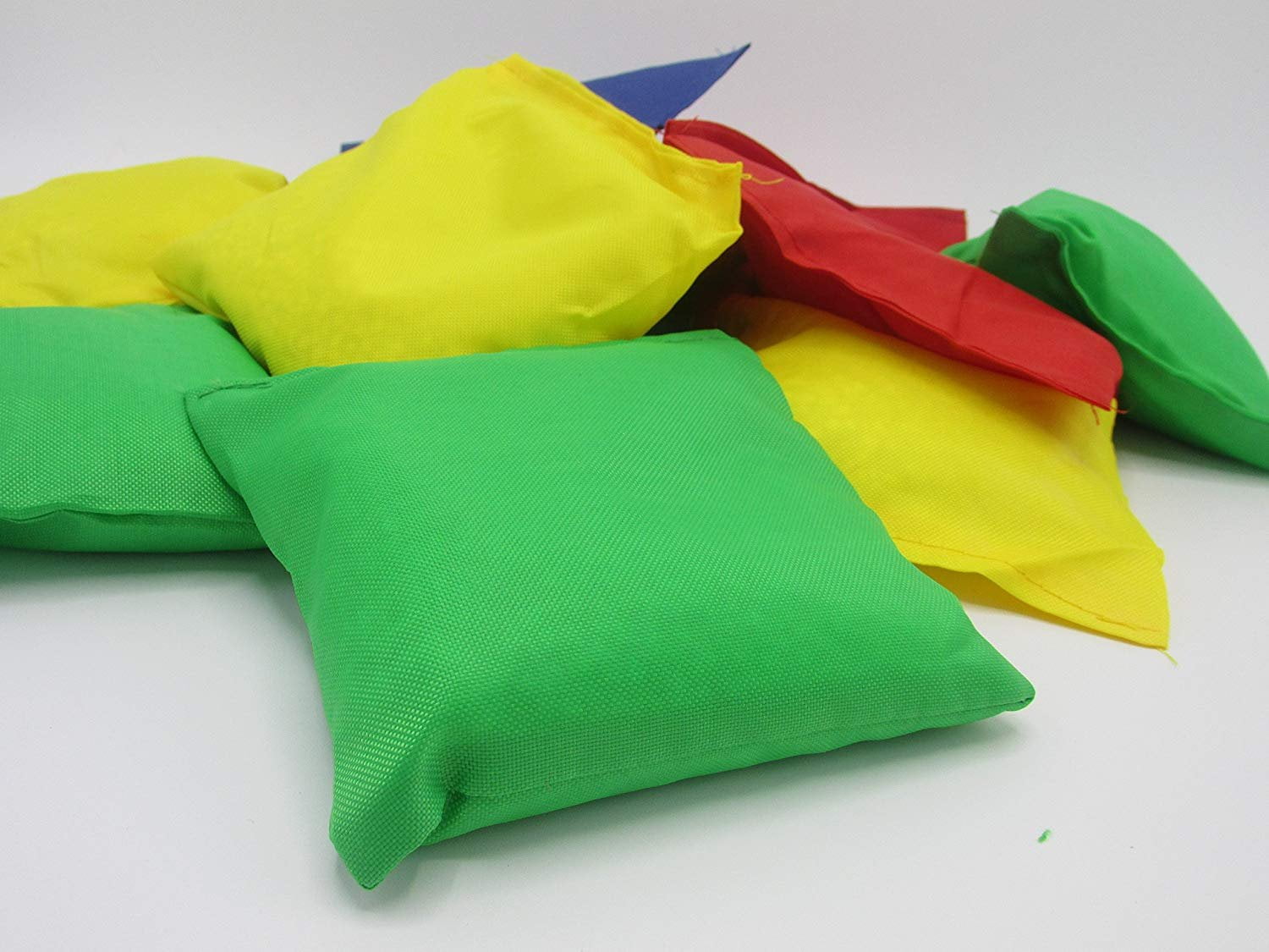 dazzling toys Bean Bags 5" Assorted Nylon Reinforced Bean Bags 12