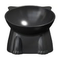 thumbnail image 6 of Large Capacity Elevated Cat Food Bowl Cute Pet Water Bowl Neck-Protecting Feeder for Cats Ergonomic Design Prevents Neck Strain Non-Slip Pet Dining Bowl, 6 of 7