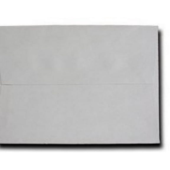 50 Gray A7 Envelopes - 7.25" X 5.25" - Square Flap - Envelopeson Brand Envelopes