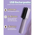 thumbnail image 3 of Cepillo alisador de pelo inalámbrico B.ZSSY con carga USB, 3 of 7