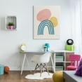 thumbnail image 2 of Stupell Industries Abstract Over Rainbow Soft Contemporary Shapes Paint Doodle,36 x 48, Design by Nina Blue, 2 of 7
