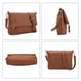 thumbnail image 3 of Gladdon - Bolso bandolera para mujer, bandolera, Marrón, Talla unica, 3 of 5