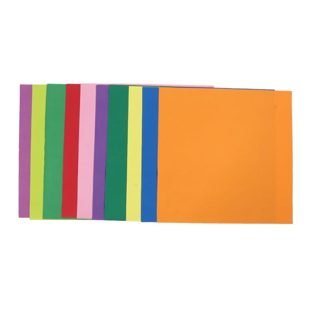 Colored Foam Paper,20 Pcs Foam Sheets Craft Foam Sheet Foam Sheets Professional Grade