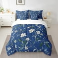 thumbnail image 2 of Erosebridal Vintage Floral Bedding Twin Size, Ginkgo Leaf Bedding Sets Twin Size, Branches Plant Bed Set, Ultra Soft Room Decoration, 7-Piece, 2 of 6