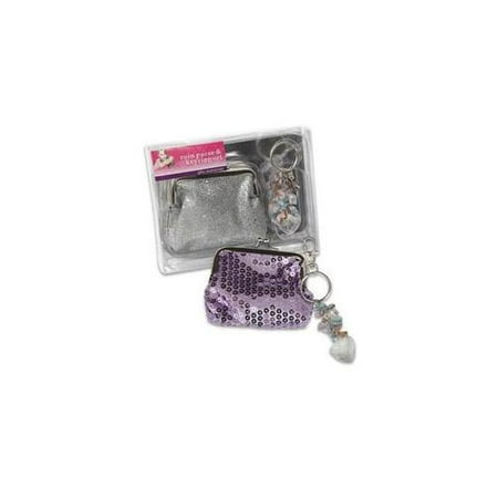 DDI 916824 Coin Purse 2 Pc With Keyring 2 Astd Case Of 48