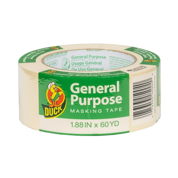 Duck Brand General Purpose Beige Masking Tape 1.88 in. x 60 yd.