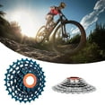 7 Speed Cassette Sprocket 1128T Light Weight Bicycles Freewheel