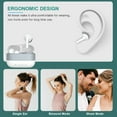 thumbnail image 6 of Wireless Earbuds Bluetooth Headphones [8H Continuous Playtime] 40H Total Time Premium Deep Bass Wireless Earphones IPX7 Waterproof Touch Control TWS in Ear Headohones HD Mic Headset USB-C Charge, 6 of 8