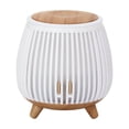 thumbnail image 2 of YYV USB Hollow Aroma Diffuser 5V Ultrasonic Humidifier Essential Oil Diffuser Night Light Quiet Auto Shut-Off Compact Home Office Bedroom Aromatherapy Humidifier USB Diffuser, 2 of 9