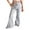 Gray #2, variant on WULMLEO Wide Leg Sweatpants Women Casual Flare Pants with Pockets Straight Leg Y2k Baggy Sweatpants Fall Fleece Sweat Pants White S