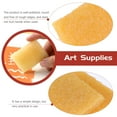 thumbnail image 2 of WRITWAA 3 Pcs Natural Rubber Painting Tools for Artists Yellow Round Cleaning, 2 of 5