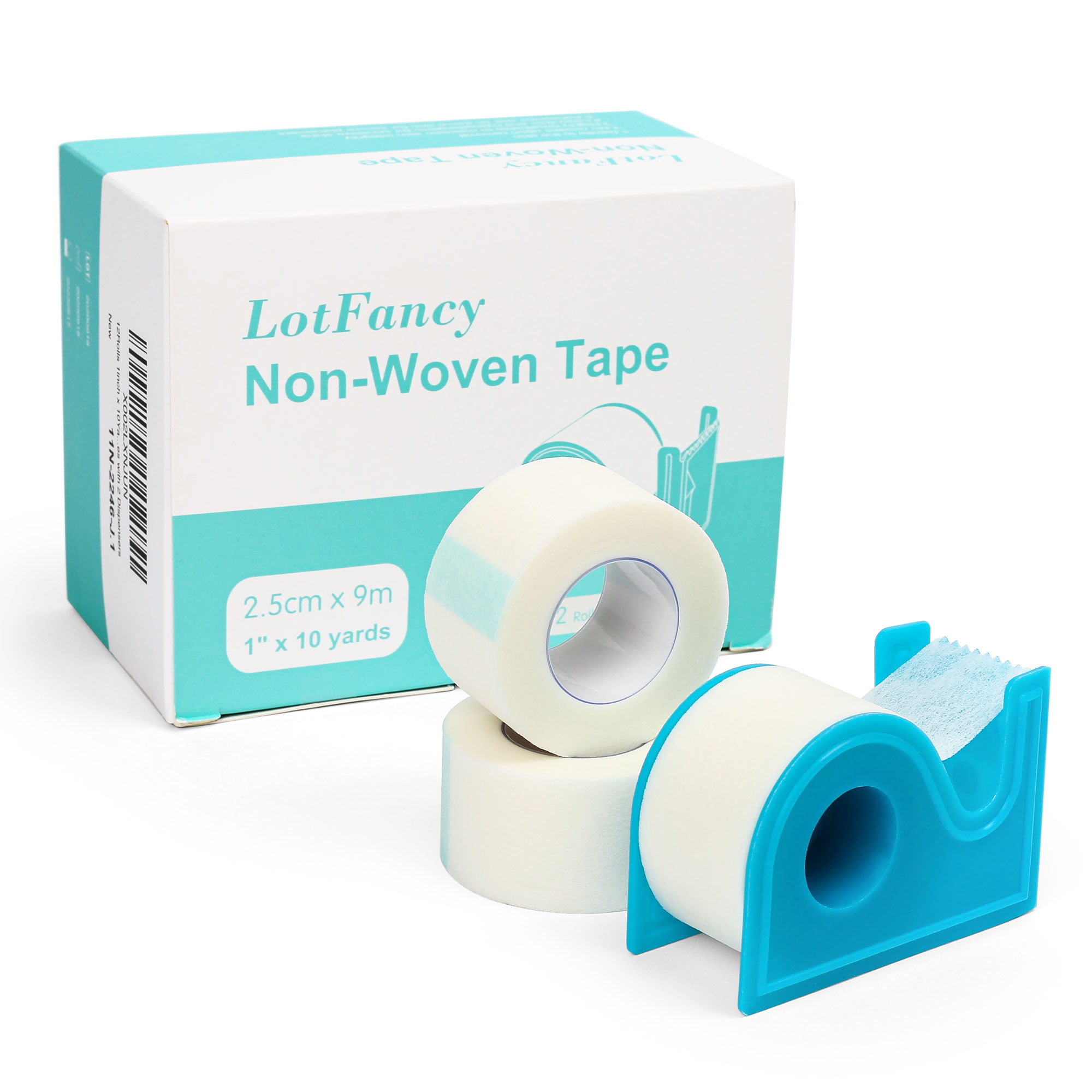Sack Patch Tape - 6 Wide x 25 LY. Roll White - BagCorp