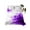 Purple, variant on Purple Twim Size Flat Sheet, Wrinkleproof & Fadeproof Cooling Flat Bed Sheet Only, Boho Modern Floral Abstract Ombre Leaf White Breathable Soft Bedding Top Sheets 66 x 96 Inches