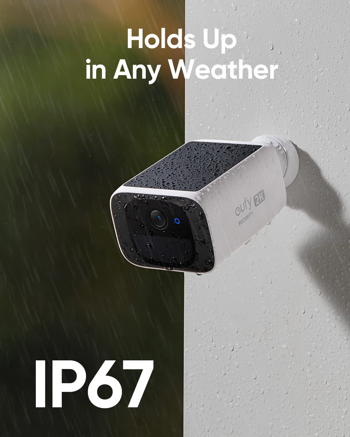 eufy Security S220 SoloCam 3-Cam Pack, Home Security System, Solar Security Camera Wireless Outdoor Camera, Always-On Power, 2K Resolution, 2.4 GHz Wi-Fi, No Monthly Fee