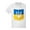 Ash Gray, variant on CafePress - Bendera Ukraina T Shirt - Light T-Shirt Kids XS-XL