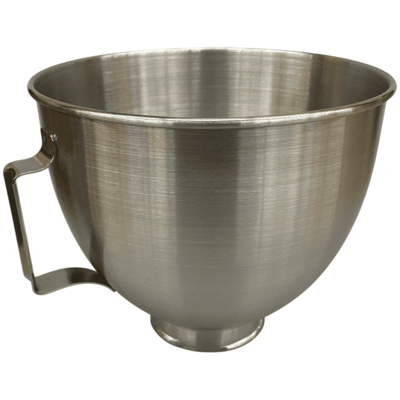 Stand Mixer 5 Quart S.S. Bowl w/Handle Works On Any KitchenAid Tilt Head Mixer