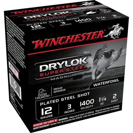 Winchester Super-x-steel-shot Mag 12ga 3in #2