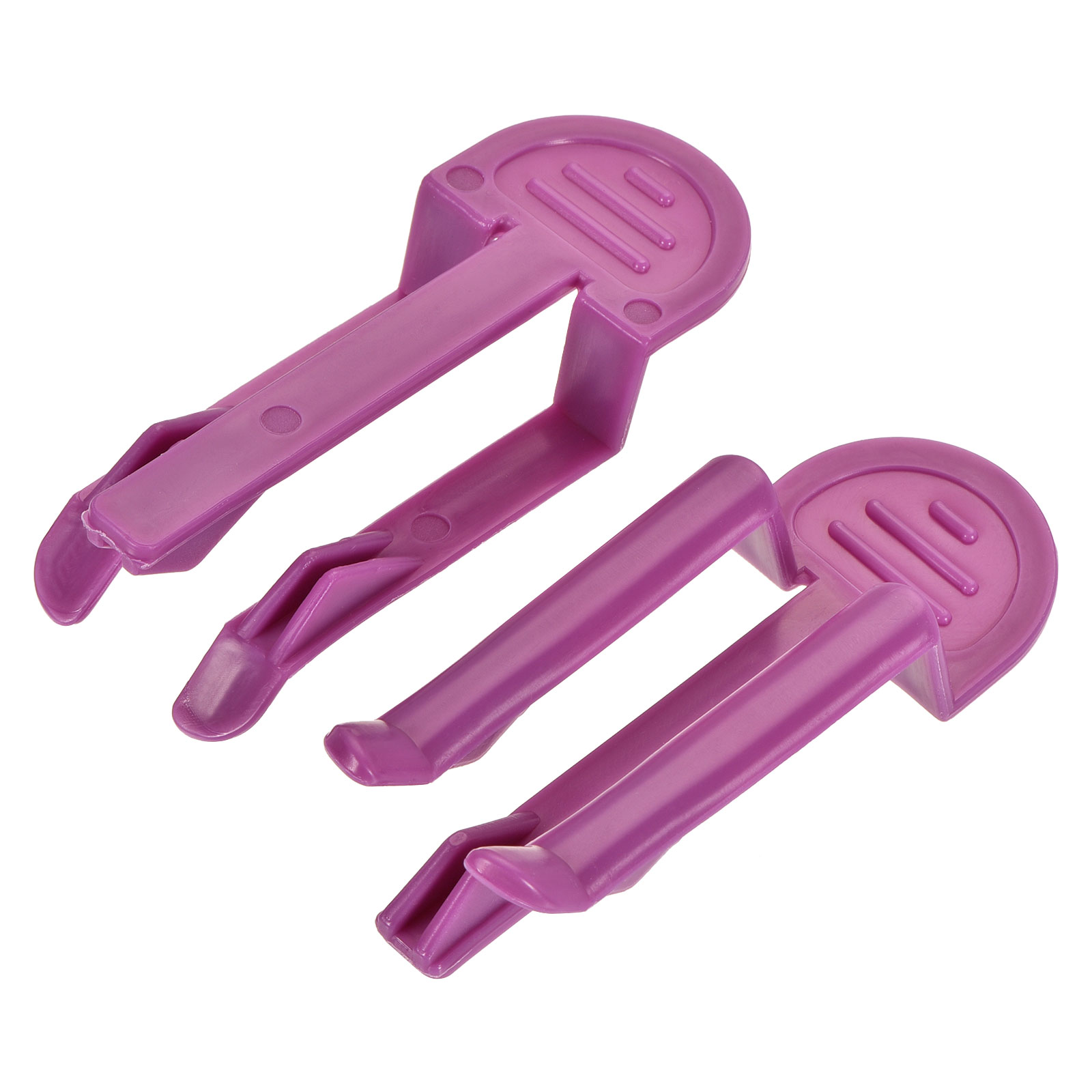 Garbage Bag Clips Trash Bag Clips Clamp 3.1 Inch Purple 8 Pack