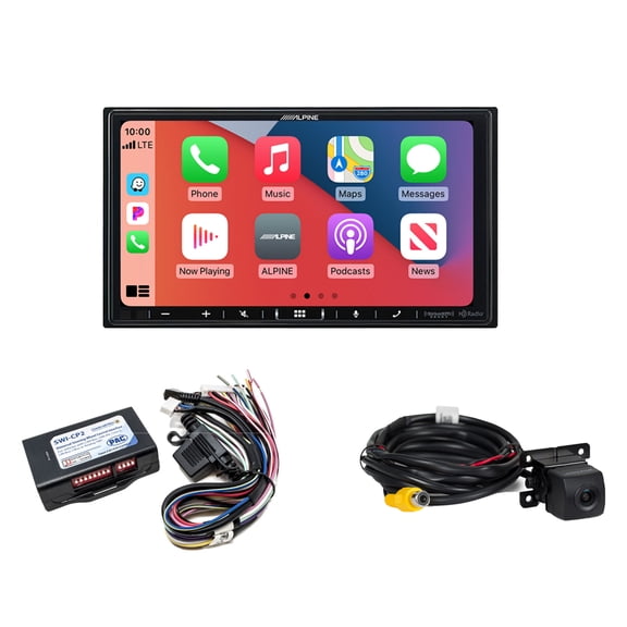 Alpine ILX-407 7-inch Multimedia Receiver with SWI-CP2 Steering Wheel Interface, and HCE--C114 Back Up Camera