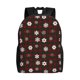 thumbnail image 1 of Disketp Plaid Snowflakes Festive Mochila Unisex de Apertura Lateral Completa, Mochila para Laptop para Escuela, Trabajo y Viajes, 1 of 8