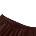 thumbnail image 5 of Asxite Plus Size Shorts for Women Solid Pockets Stretchy Elastic Waist Summer Loose Casual, 5 of 5