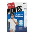 thumbnail image 3 of Undershirt T-Shirt Pack, 3-Pack, Moves X-Temp Crewneck Moisture-Wicking Tee, 3 of 11