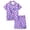 1Purple131, variant on XAOFW Children's Outfits Sets Valentines Day Star And Heart Print Short Sleeve Lapel Top Shorts Two Piece Outfit Everyday Casual Set Holiday Vacation Breathable Trendy Clothes Sets
