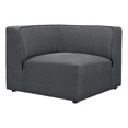 thumbnail image 2 of Modway Mingle Fauteuil d'Angle de Sofa en Tissu de Polyester de Style Moderne, Gris, 2 of 5