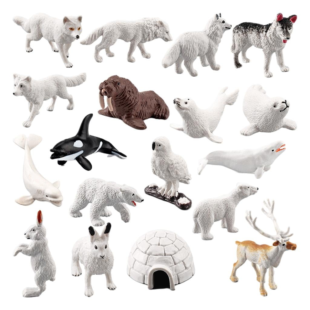 Details about   National Geographic Wildlife Wow Polar Bear Figures 