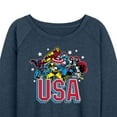 thumbnail image 3 of Marvel - USA - Women's French Terry Pullover Sweatshirt, 3 of 5