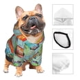 thumbnail image 3 of Balery Design Name Dog Hoodie Pets Wear Hoodies For Small Dogs Pet Clothes Costumes, Pets Wear Hoodie Sweatshirt Outfit For Dogs Cats Cosplay Party-Size Name, 3 of 8