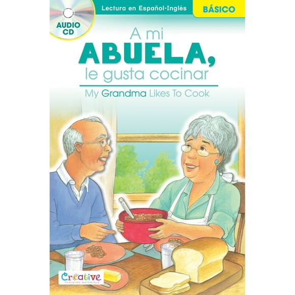 Matériel Pédagogique Créatif Espagnol-Anglais Livre W / Cd-Ma Grand-Mère Aime Cuisiner
