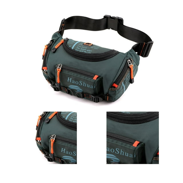 Liquidation d'Été! Sac Banane Extérieur pour Hommes, Sac Messager Multifonctionnel à une Épaule, Sac de Poitrine de Sport, Sac Banane Grande Capacité pour la Randonnée, l'Alpinisme et les Voyages
