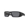thumbnail image 2 of Oakley Fuel Cell Sunglasses, Rectangular Polarized Eyeglasses, Size 60, Matte Black/Grey Polarized, 2 of 10