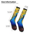 thumbnail image 2 of Rocae Peacocks for Novelty Casual compression Socks For Women Men Contrast Color Stockings, 2 of 6