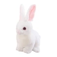 thumbnail image 3 of Lindos conejos de Pascua de peluche, encantador animal de peluche con orejas largas, conejito de Pascua para Blanco 25cm, 3 of 9