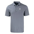 thumbnail image 2 of Men's Cutter & Buck Navy/White Detroit Tigers Forge Eco Double Stripe Stretch Recycled Polo, 2 of 3